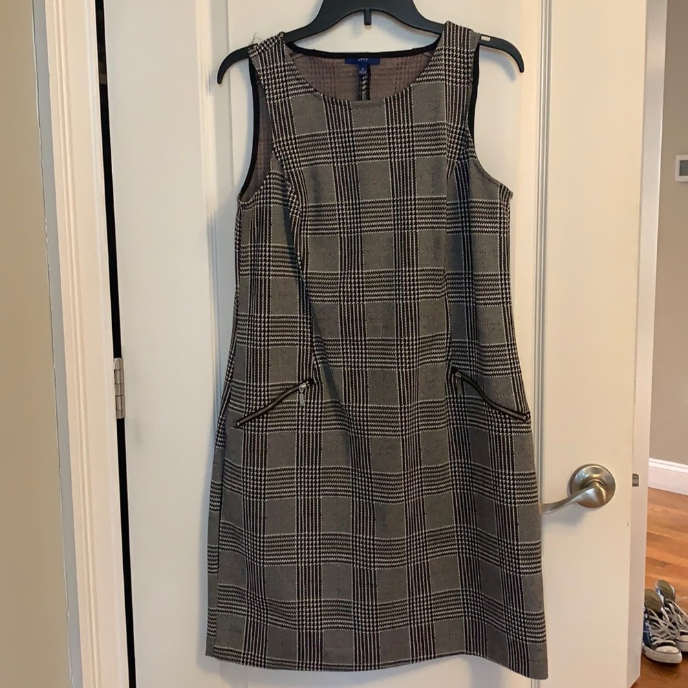 Plaid dress. Worn once. Great condition.